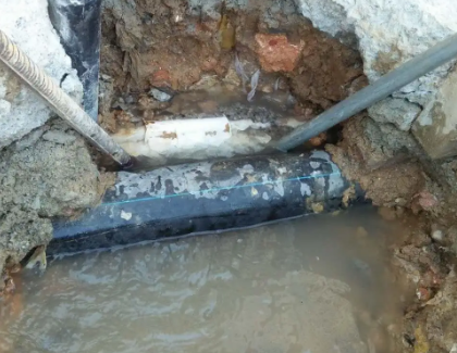 岷县测漏水之水管漏水